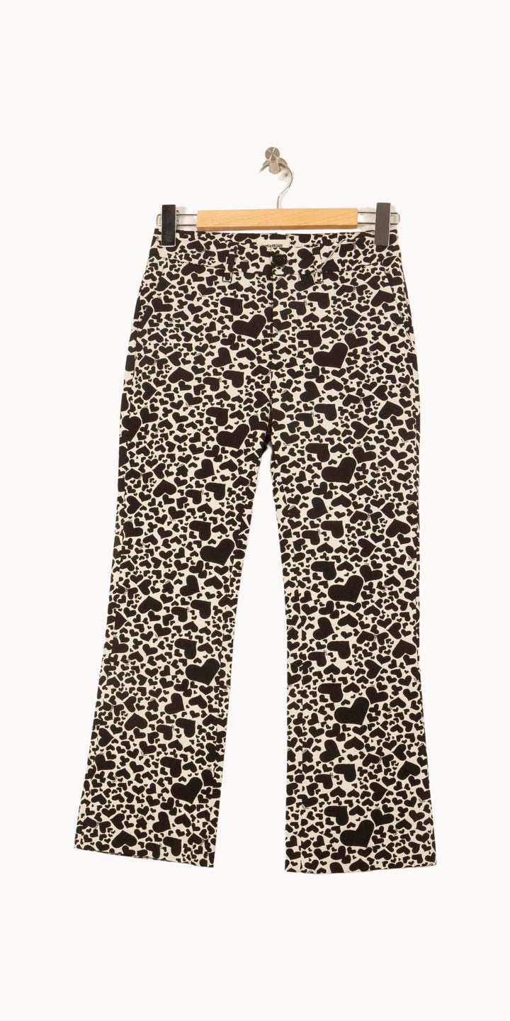 Pantalon Noir et Blanc - Taille XS/34 de la marque Zadig&Voltaire | PARAD61102 - Vendu par Paradigme - Image 2