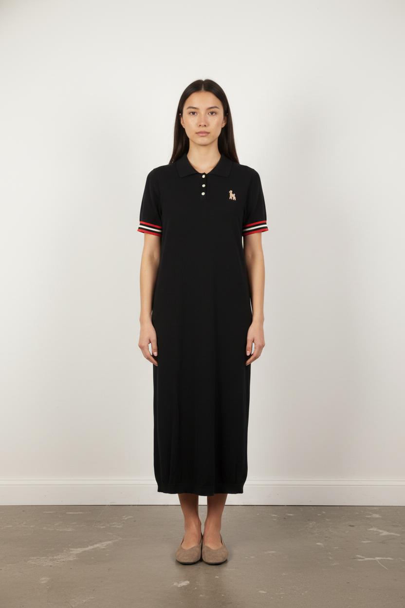 Robe noire et rouge - Taille M/38