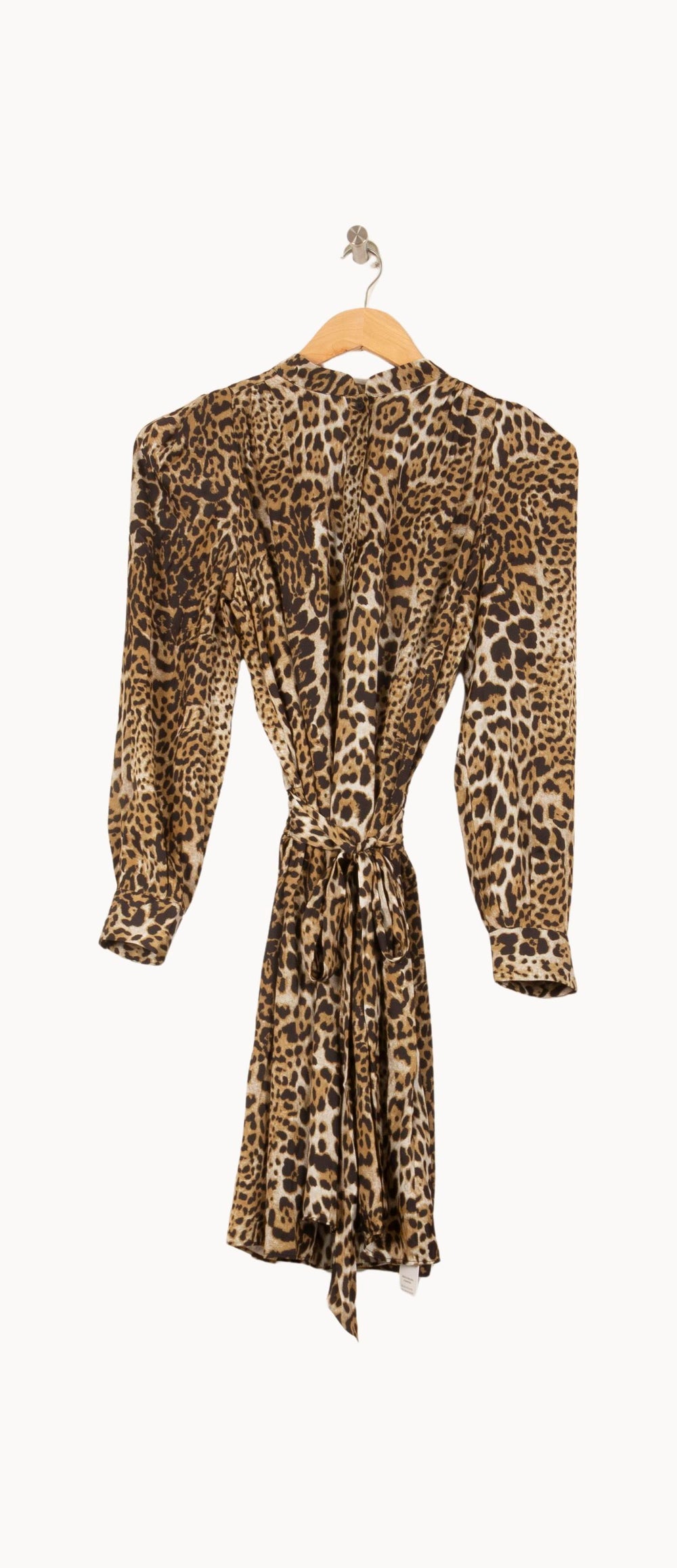 Jupe Courte Léopard Beige et Noir - Taille XS/34 de la marque Zadig&Voltaire | PARAD61113 - Vendu par Paradigme - Image 2