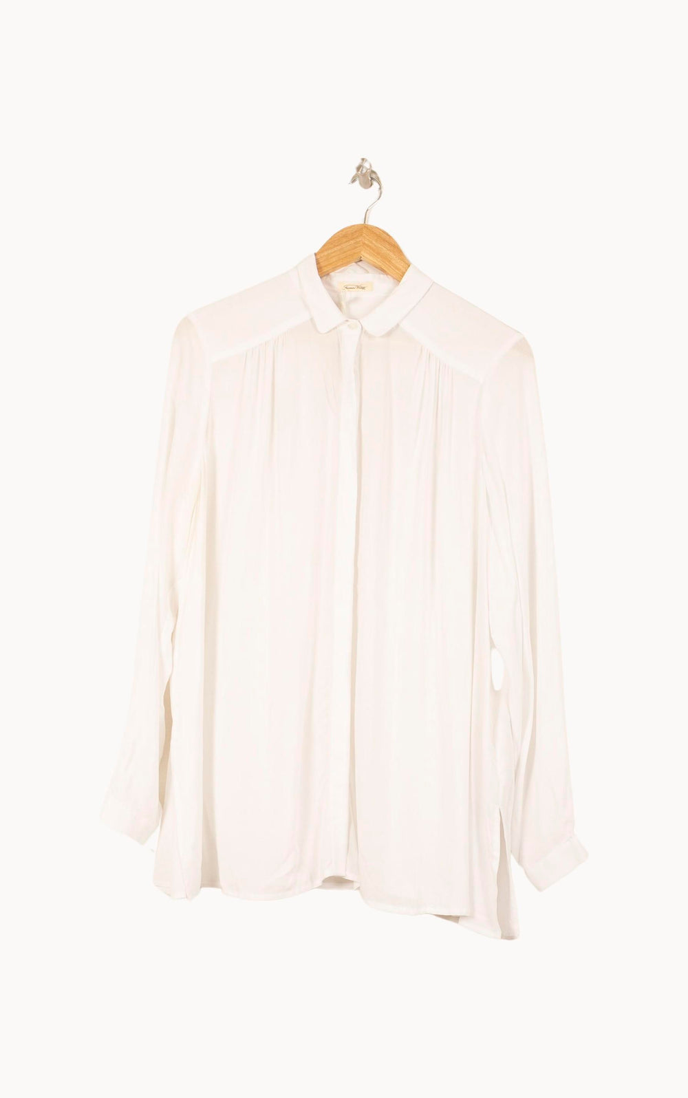 Chemise Blanche - Taille M/38 de la marque American Vintage | PARAD61116 - Vendu par Paradigme - Image 2
