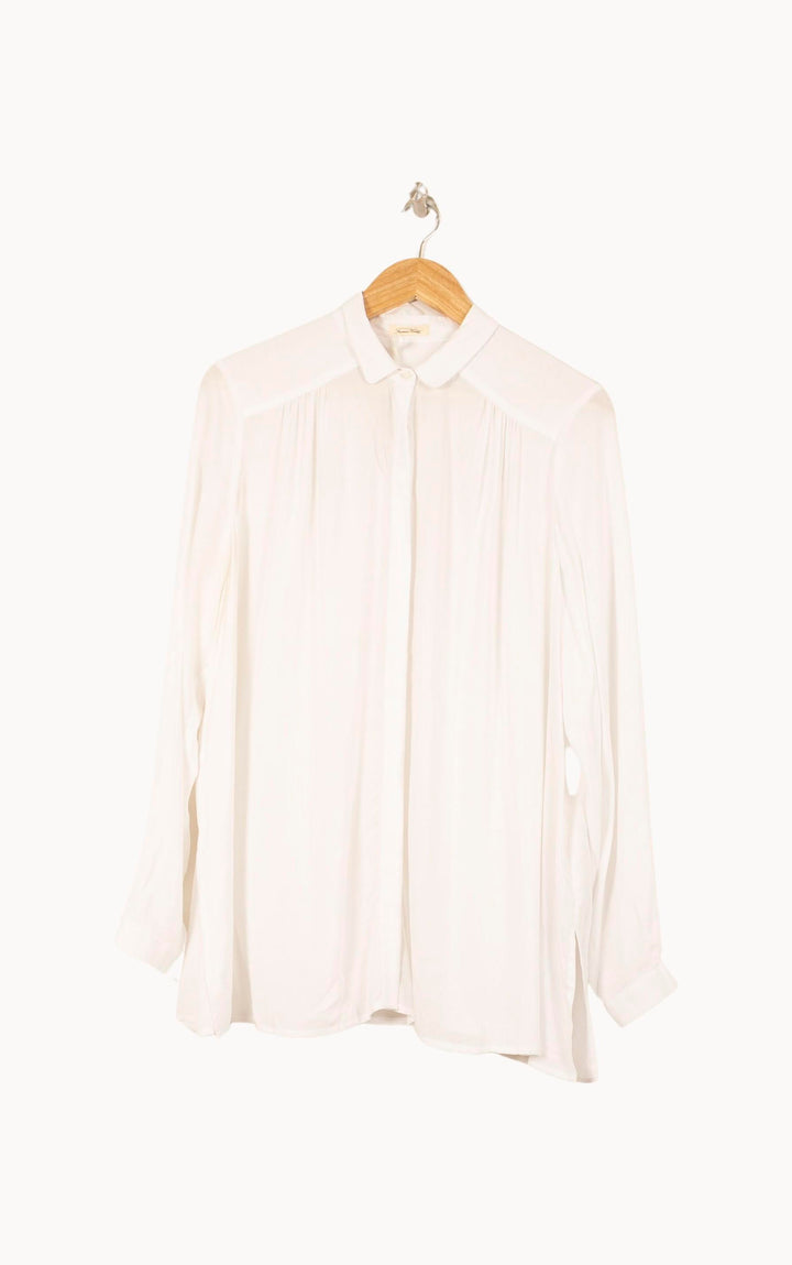 Chemise Blanche - Taille M/38 de la marque American Vintage | PARAD61116 - Vendu par Paradigme - Image 2