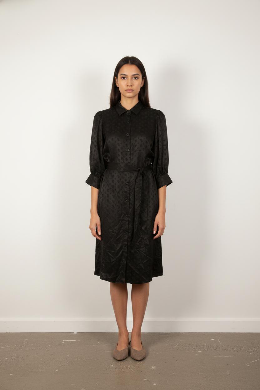 Robe Midi Noire - Taille S/36