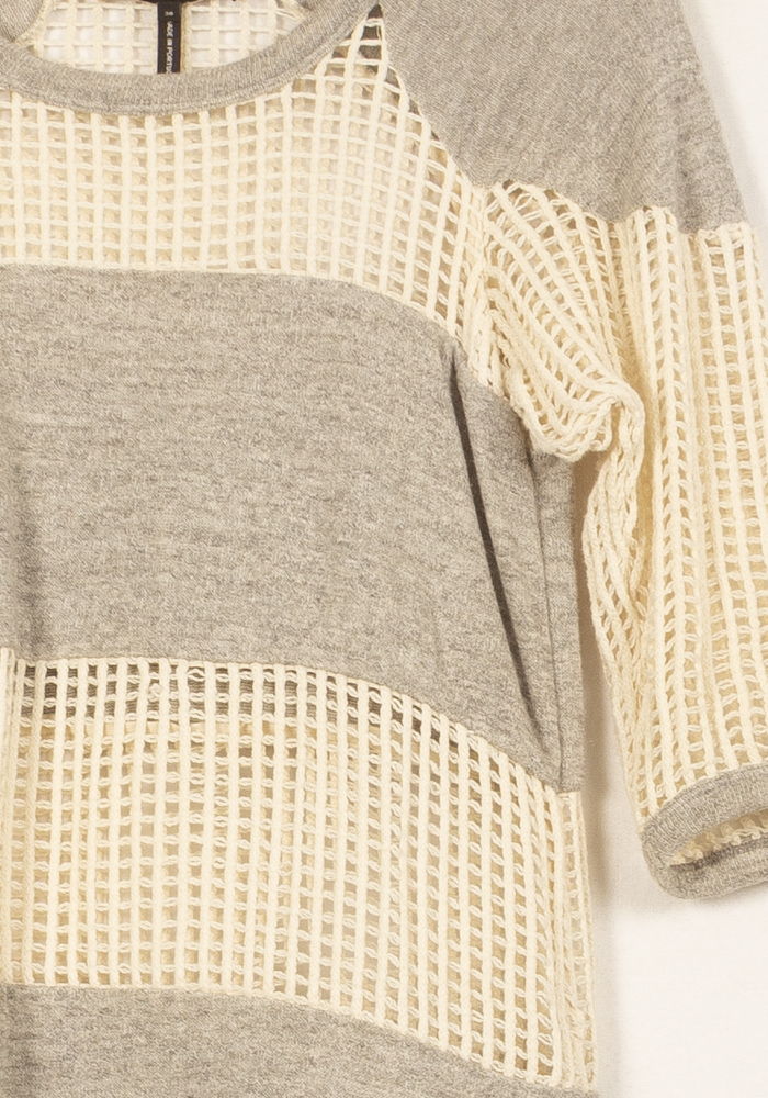 Robe Midi Grise et Écrue - Taille M/38 de la marque Isabel Marant | PARAD61118 - Vendu par Paradigme - Image 3