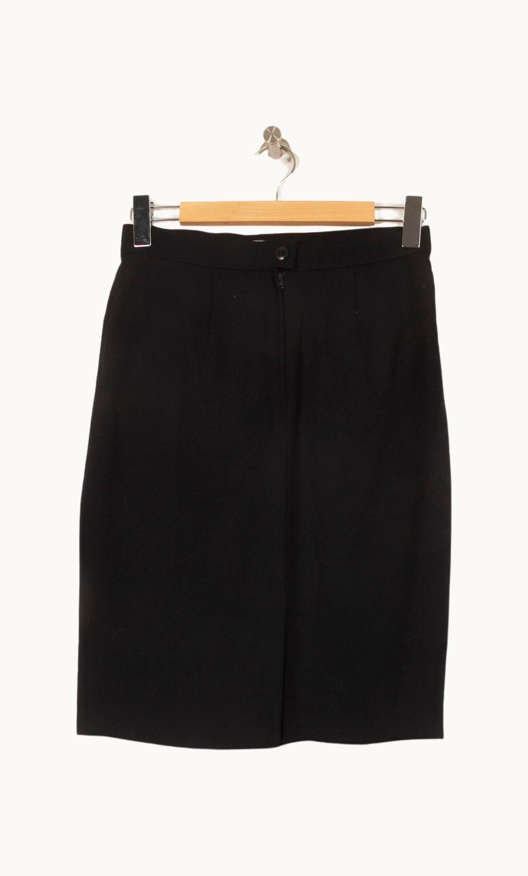 Jupe Longue Noire - Taille S/36 de la marque Max Mara | PARAD61119 - Vendu par Paradigme - Image 2