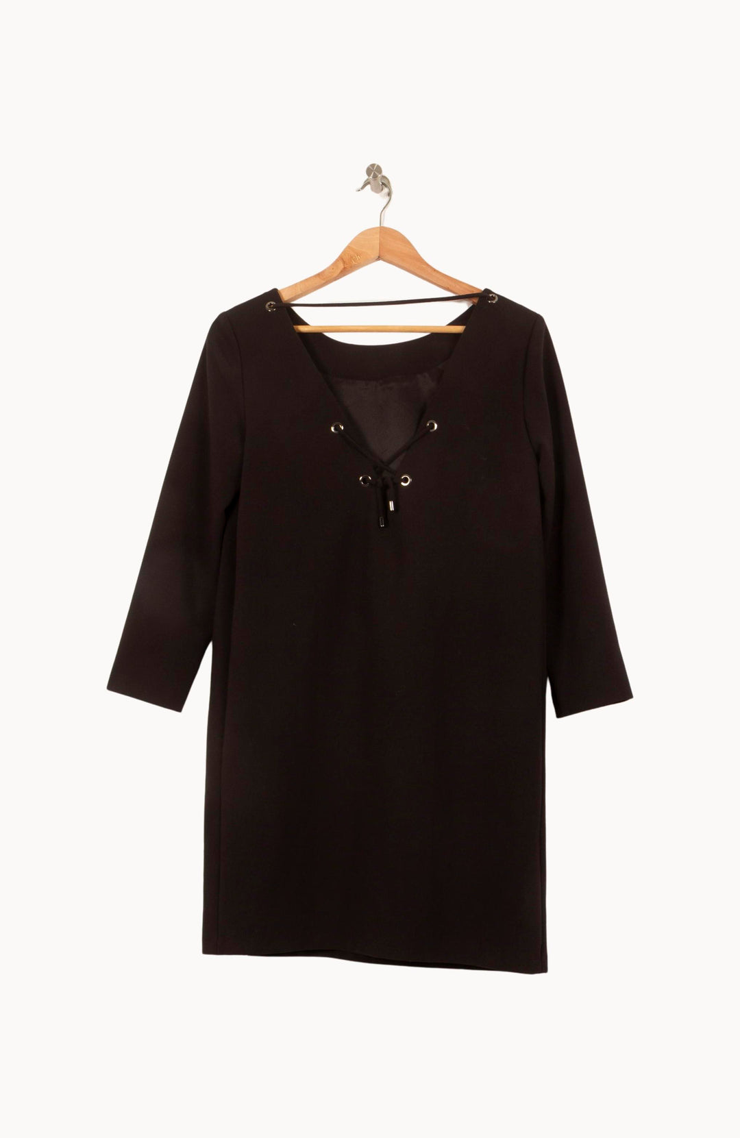 Robe Midi Noire - Taille S/36 de la marque ba&sh | PARAD61121 - Vendu par Paradigme - Image 4