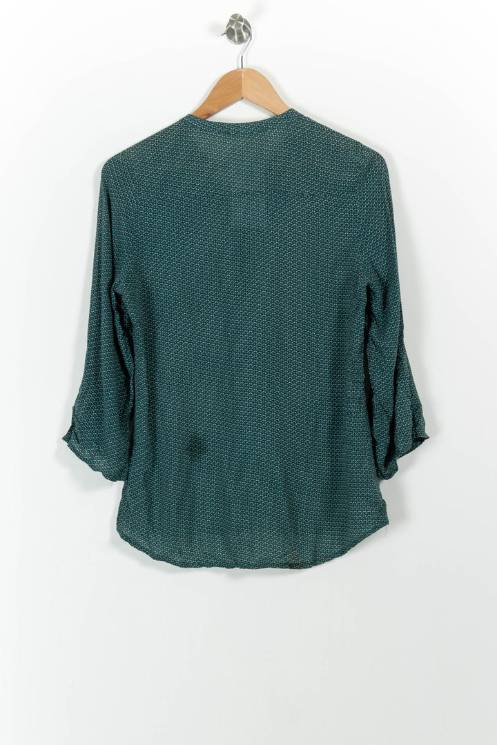 Blouse Verte - Taille S/36 de la marque Sud express | PARAD61122 - Vendu par Paradigme - Image 4
