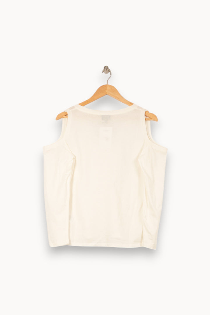 Débardeur Blanc - Taille S/36 de la marque Bérénice | PARAD61126 - Vendu par Paradigme - Image 4