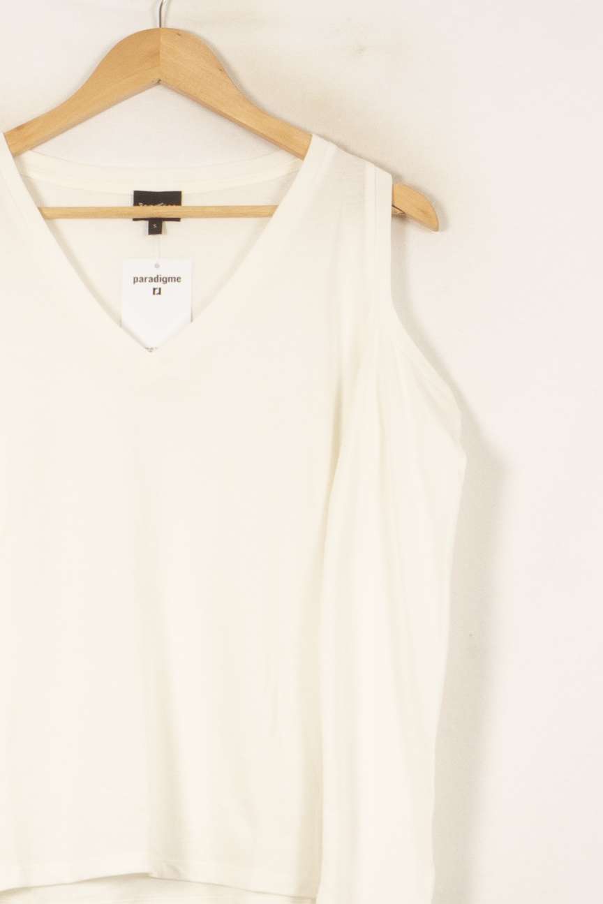 Débardeur Blanc - Taille S/36 de la marque Bérénice | PARAD61126 - Vendu par Paradigme - Image 3