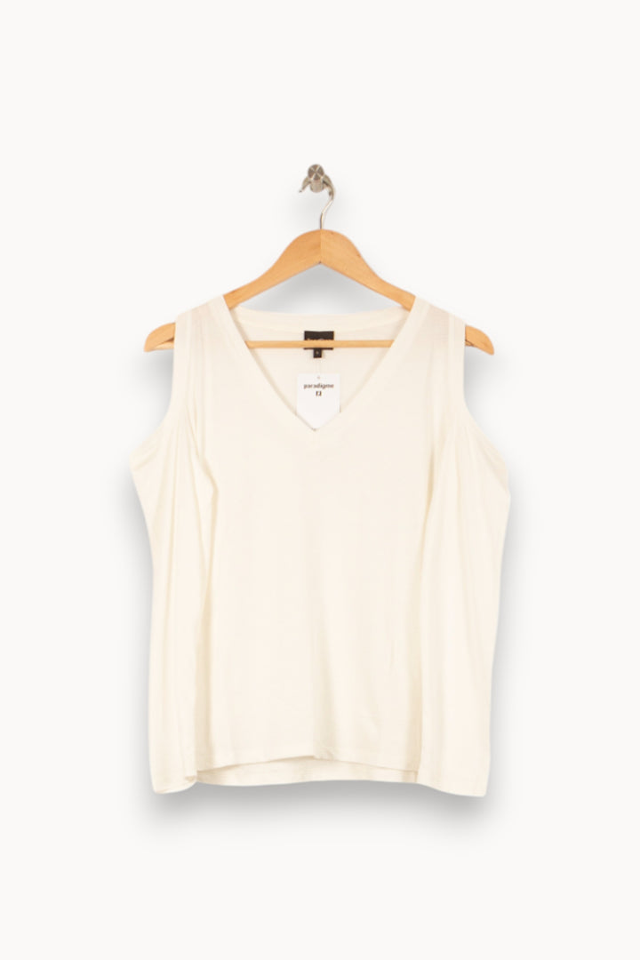 Débardeur Blanc - Taille S/36 de la marque Bérénice | PARAD61126 - Vendu par Paradigme - Image 2