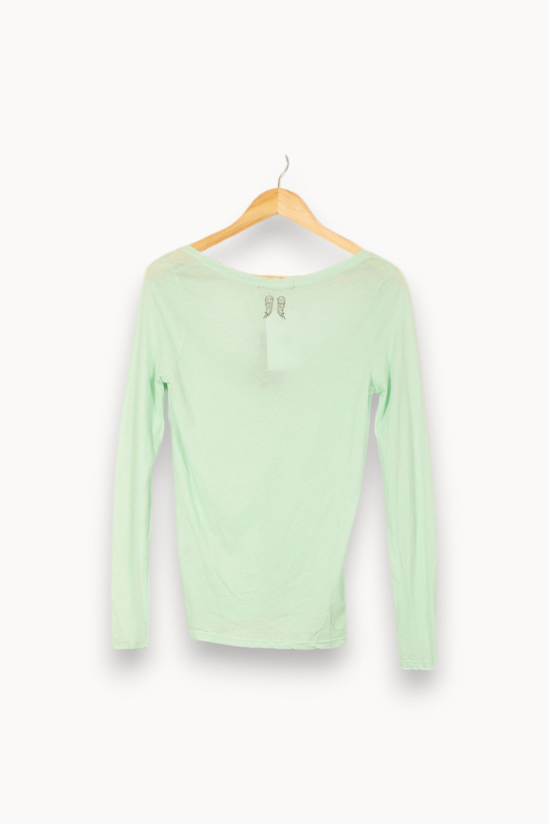 Tee-shirt Manches Longues Vert - Taille S/36 de la marque Bérénice | PARAD61135 - Vendu par Paradigme - Image 4