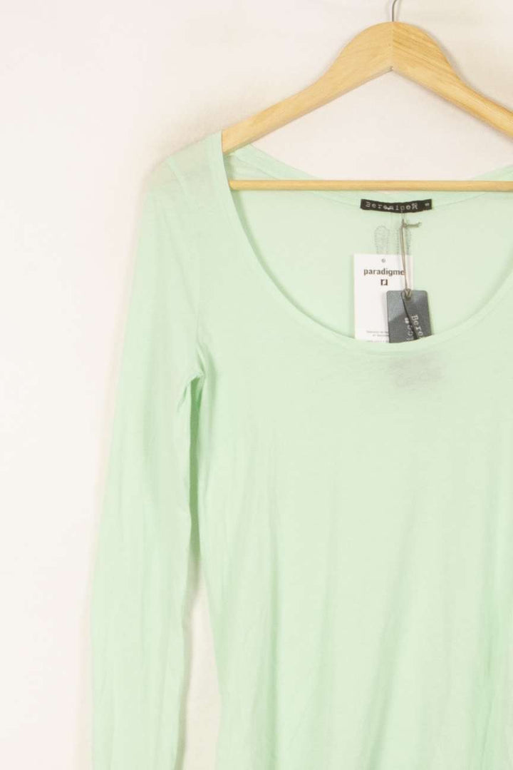 Tee-shirt Manches Longues Vert - Taille S/36 de la marque Bérénice | PARAD61135 - Vendu par Paradigme - Image 3