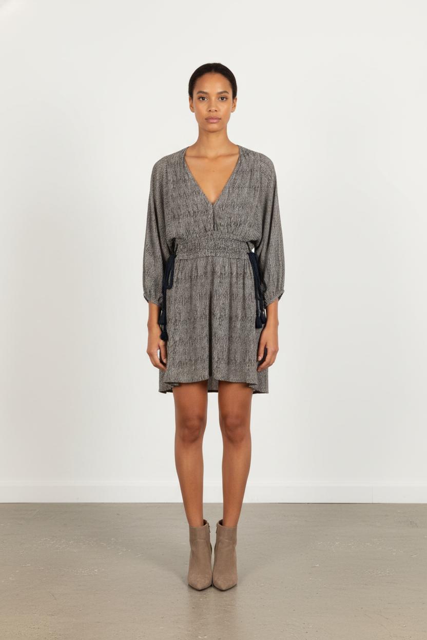 Robe Courte Grise - Taille S/36