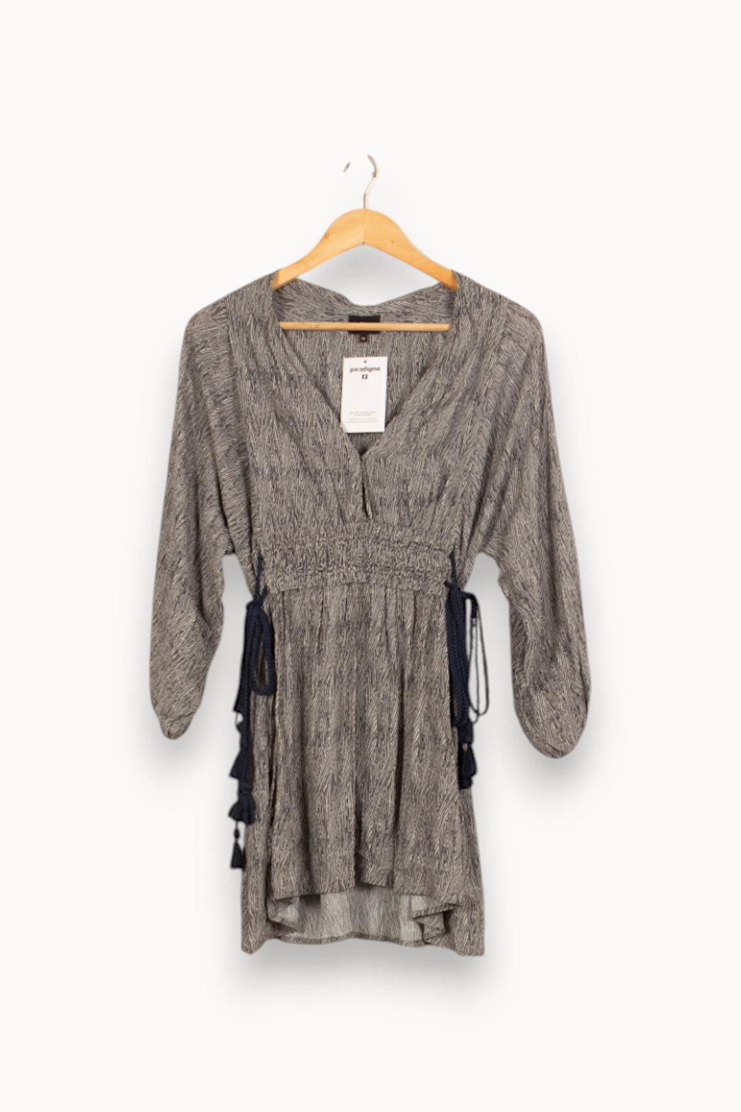 Robe Courte Grise - Taille S/36 de la marque Bérénice | PARAD61139 - Vendu par Paradigme - Image 2