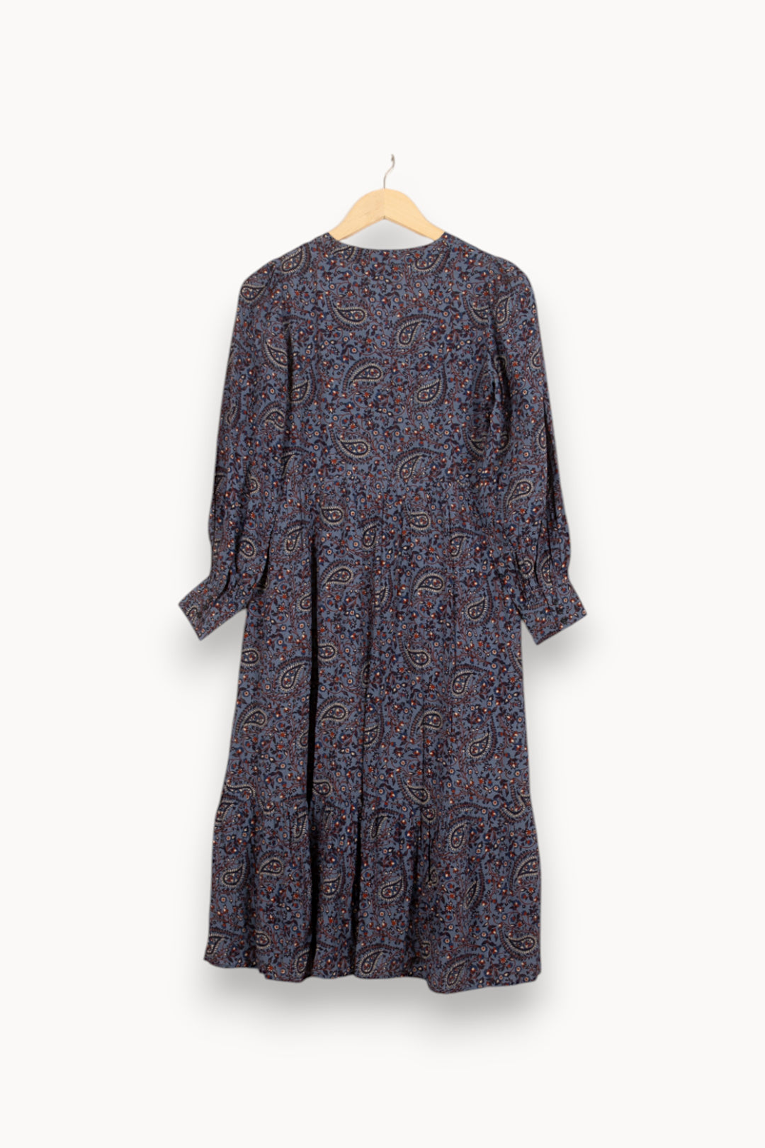 Robe Courte Bleue et Marron - Taille S/36 de la marque Bérénice | PARAD61141 - Vendu par Paradigme - Image 3