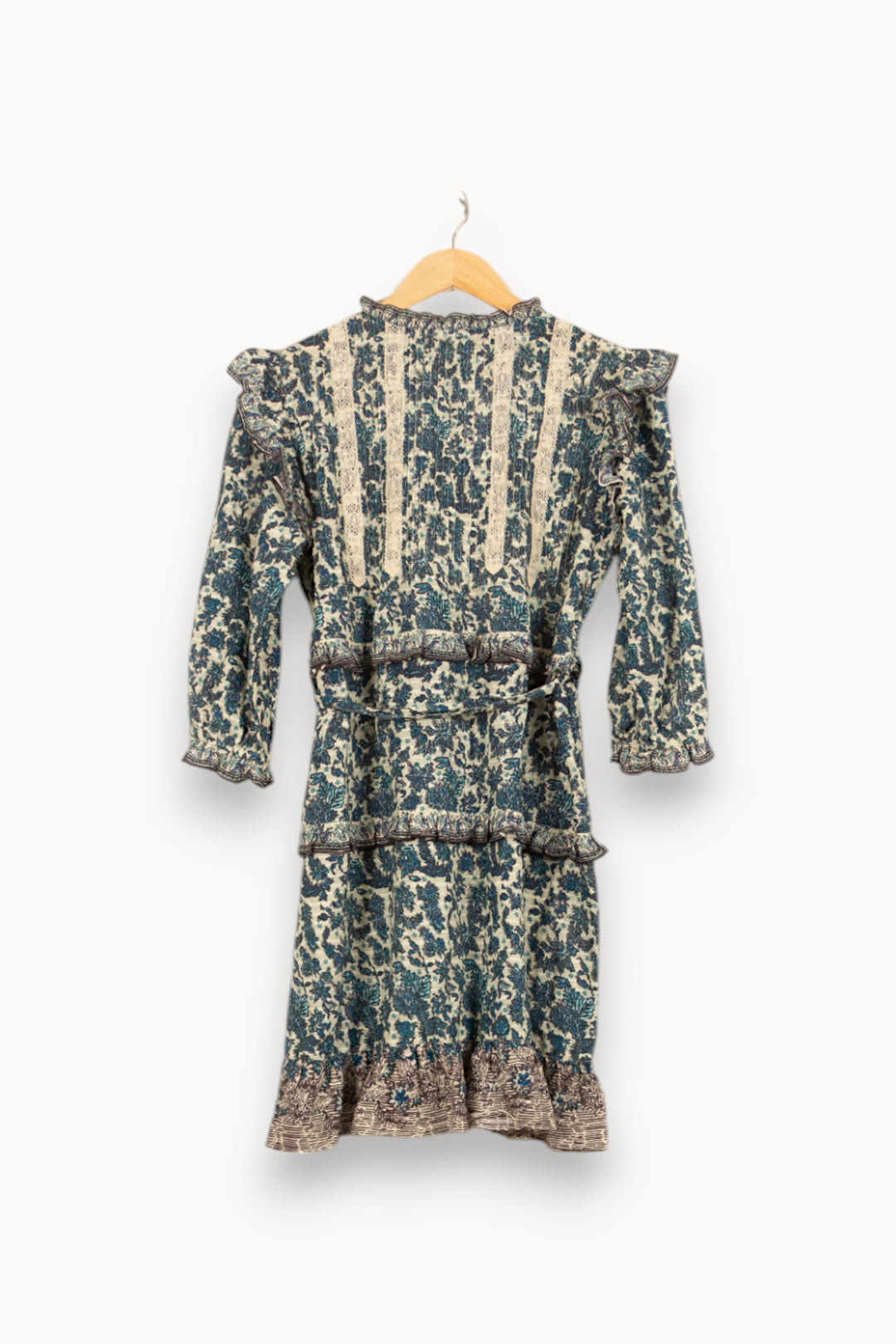 Robe Courte Bleu et Écru - Taille S/36 de la marque Bérénice | PARAD61144 - Vendu par Paradigme - Image 3