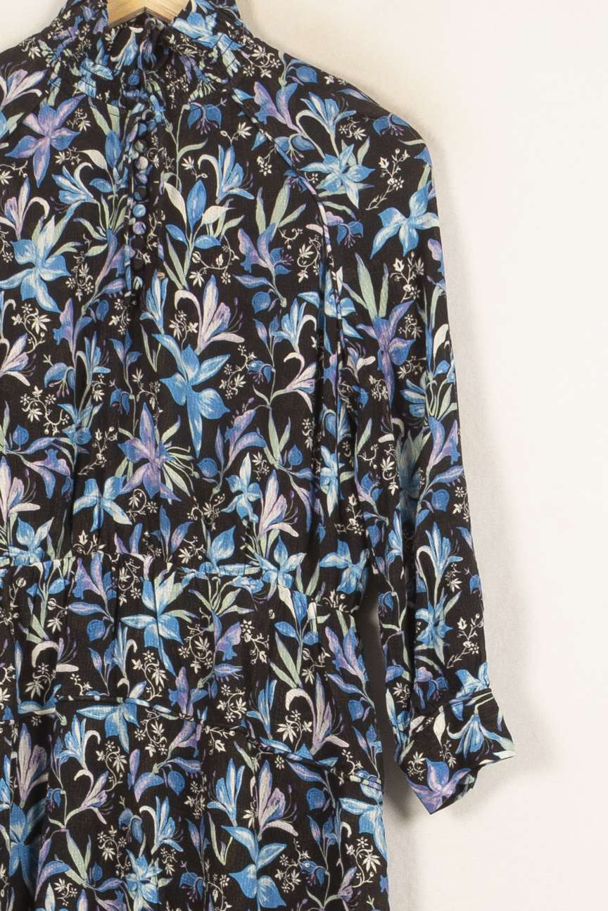 Robe Courte Noire et Bleue - Taille S/36 de la marque Bérénice | PARAD61146 - Vendu par Paradigme - Image 3