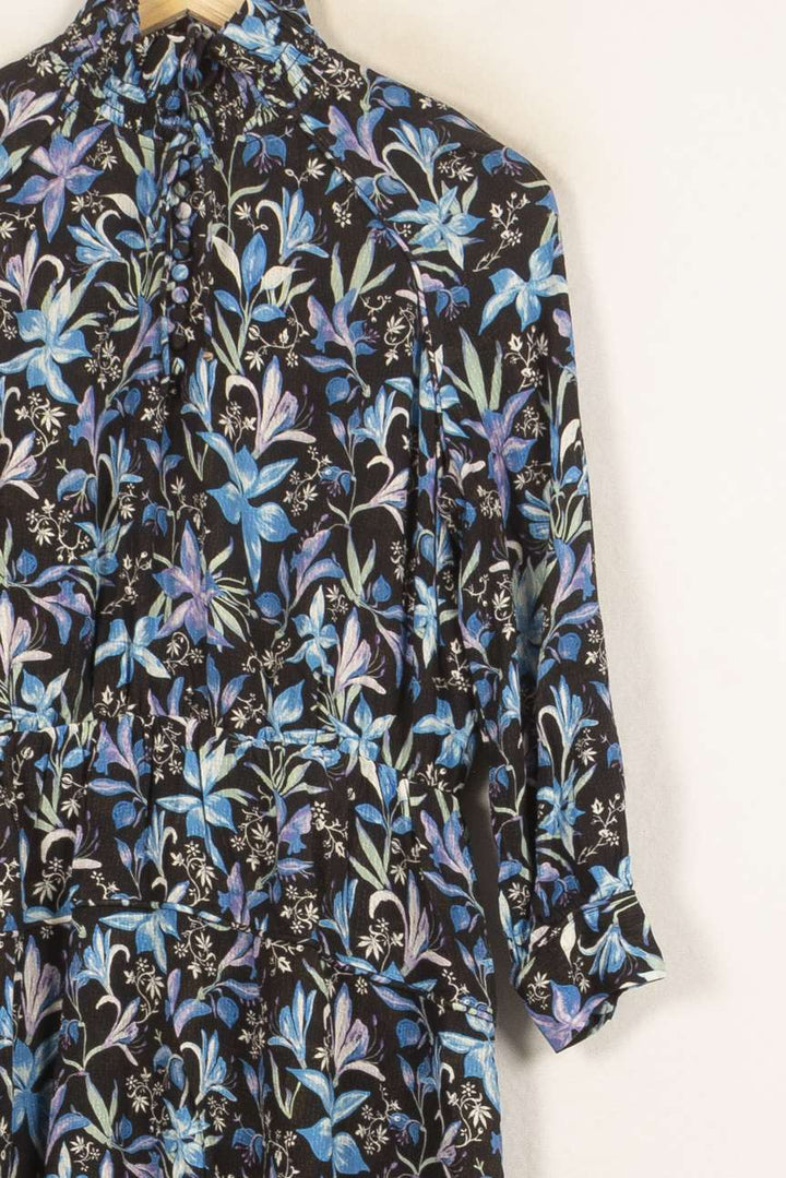 Robe Courte Noire et Bleue - Taille S/36 de la marque Bérénice | PARAD61146 - Vendu par Paradigme - Image 3