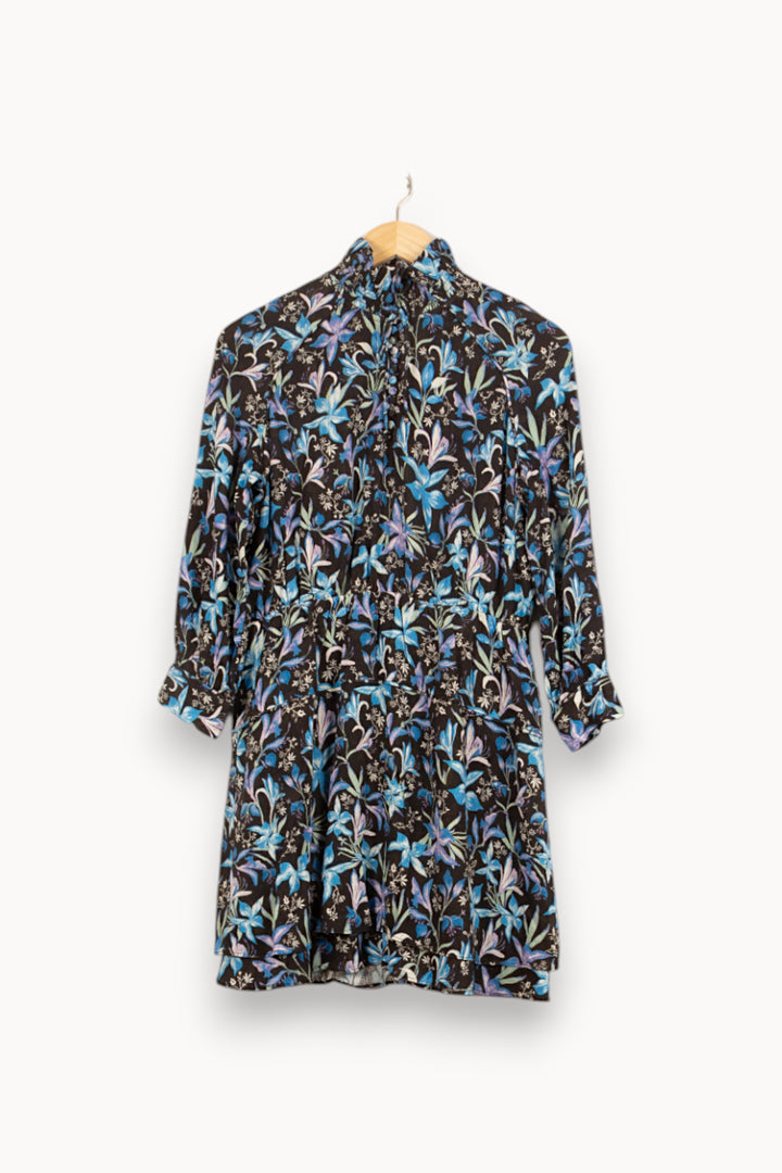 Robe Courte Noire et Bleue - Taille S/36 de la marque Bérénice | PARAD61146 - Vendu par Paradigme - Image 2