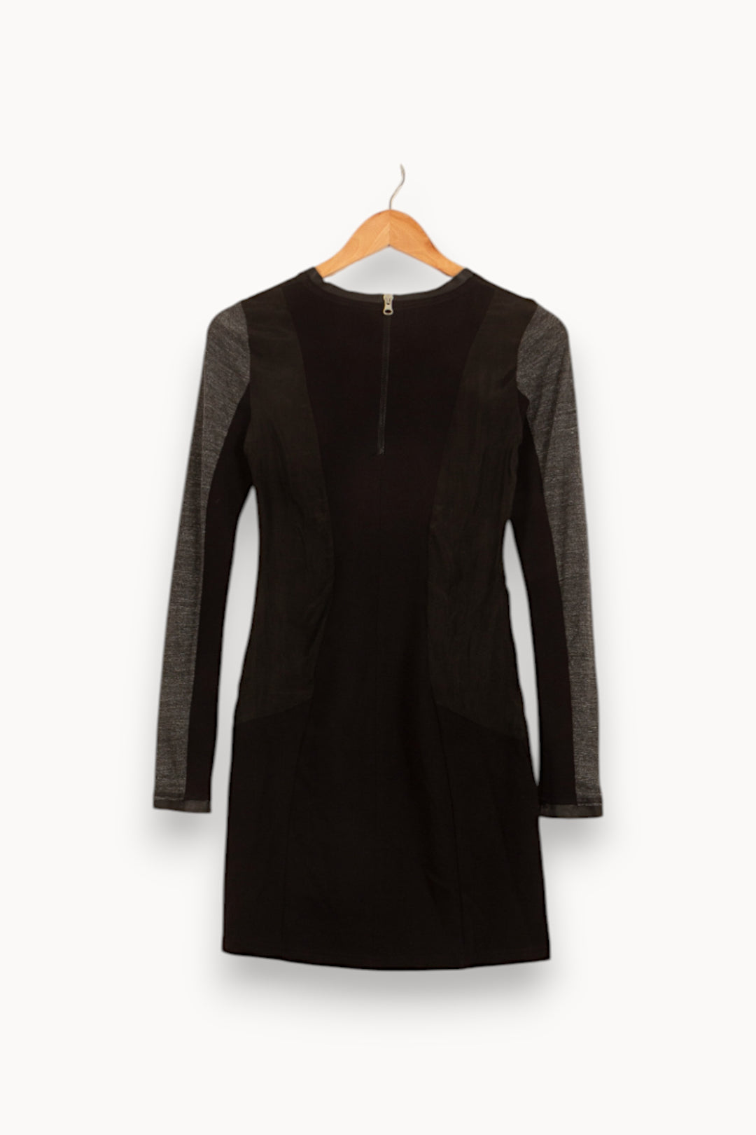 Robe Courte Grise et Noire - Taille S/36 de la marque Bérénice | PARAD61160 - Vendu par Paradigme - Image 4