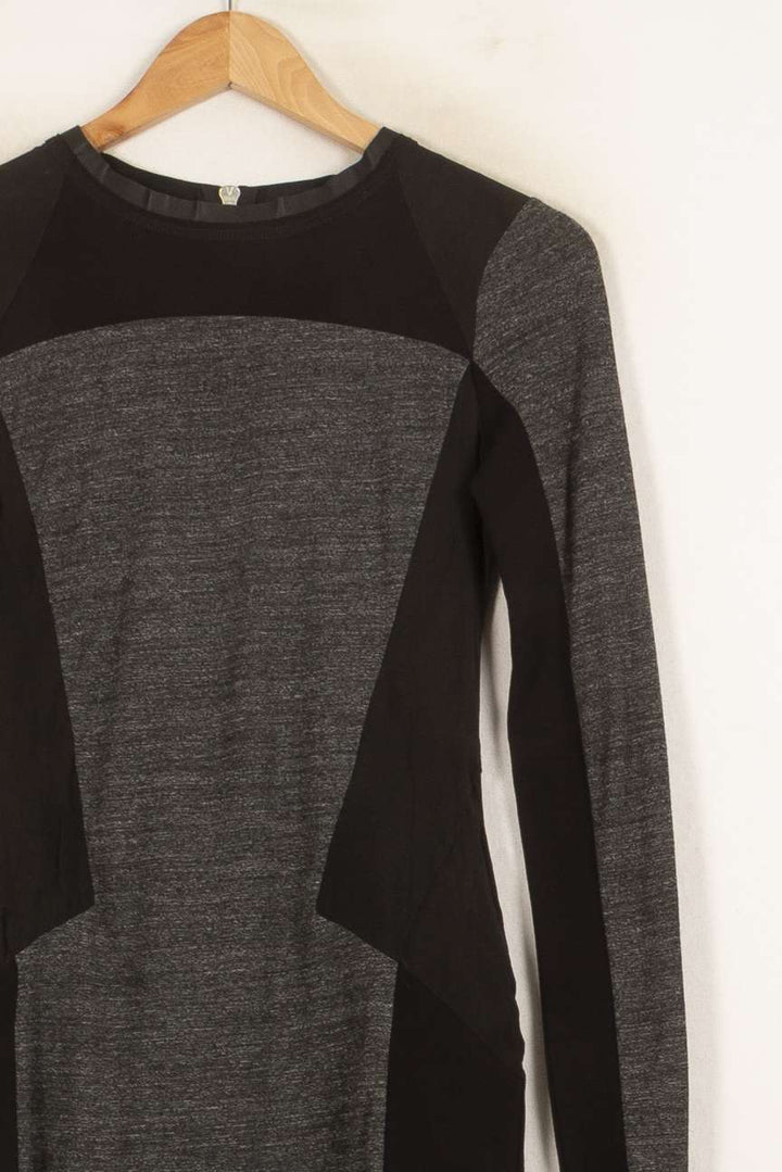 Robe Courte Grise et Noire - Taille S/36 de la marque Bérénice | PARAD61160 - Vendu par Paradigme - Image 3