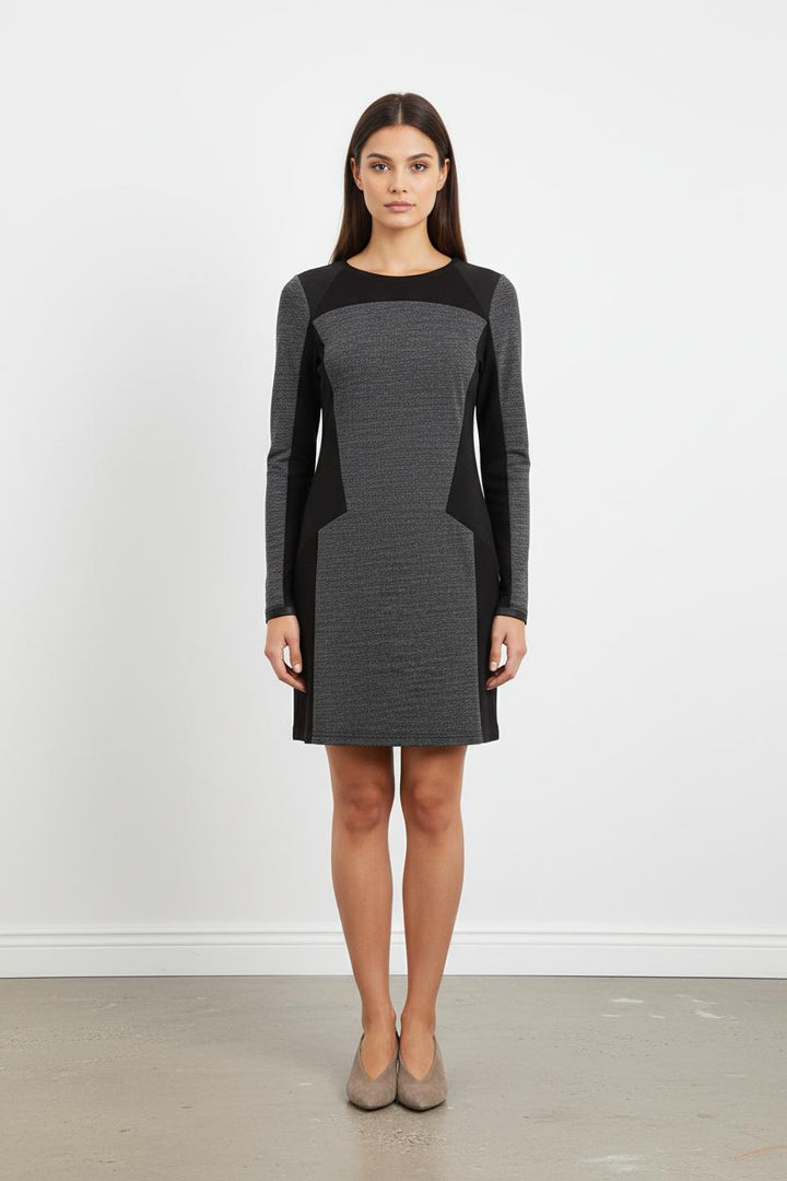 Robe Courte Grise et Noire - Taille S/36