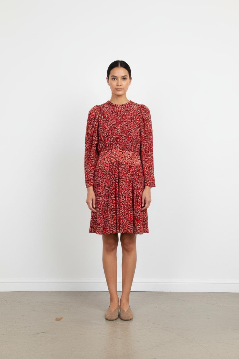 Robe Courte Rouge et Noire - Taille S/36