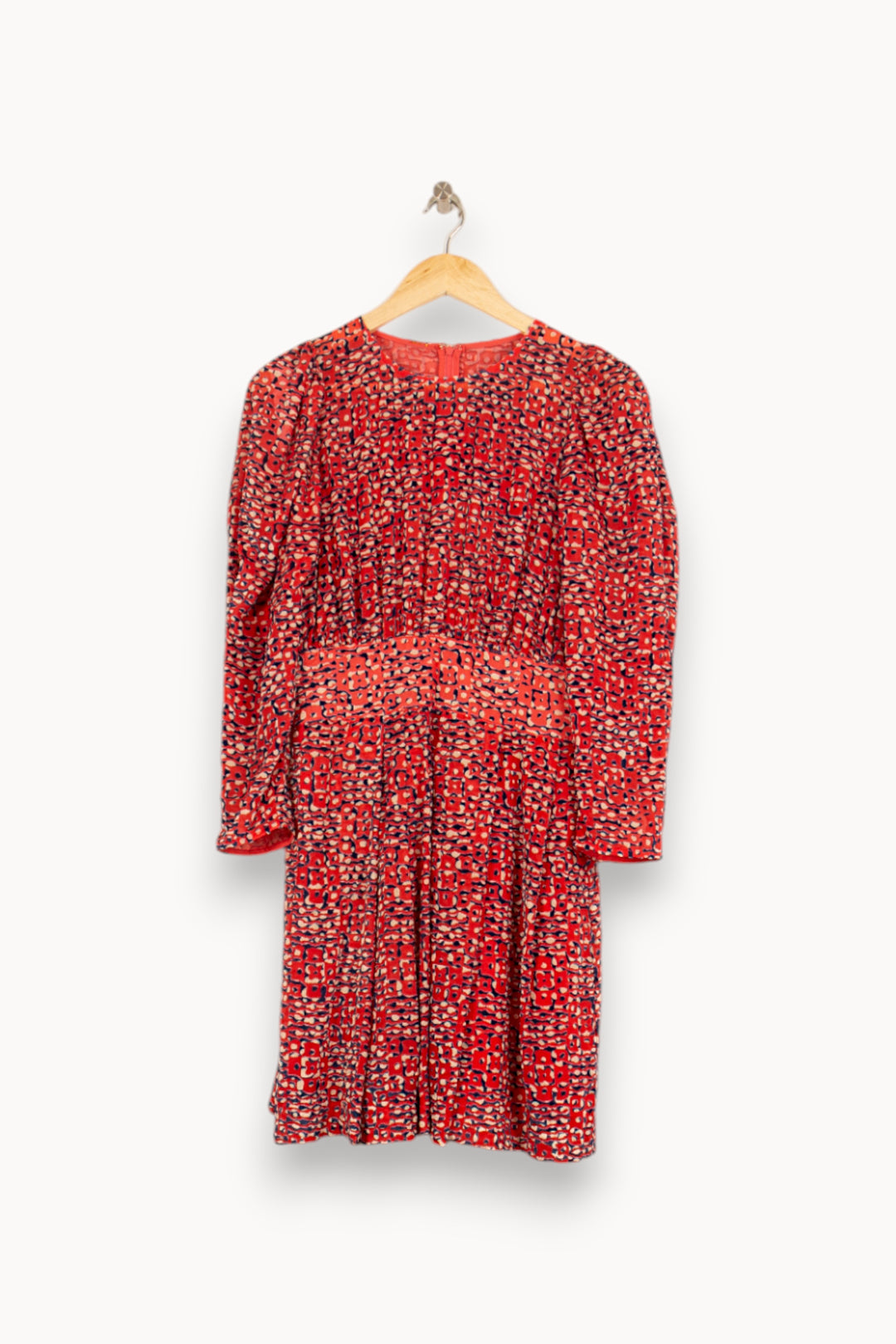 Robe Courte Rouge et Noire - Taille S/36 de la marque Bérénice | PARAD61163 - Vendu par Paradigme - Image 2