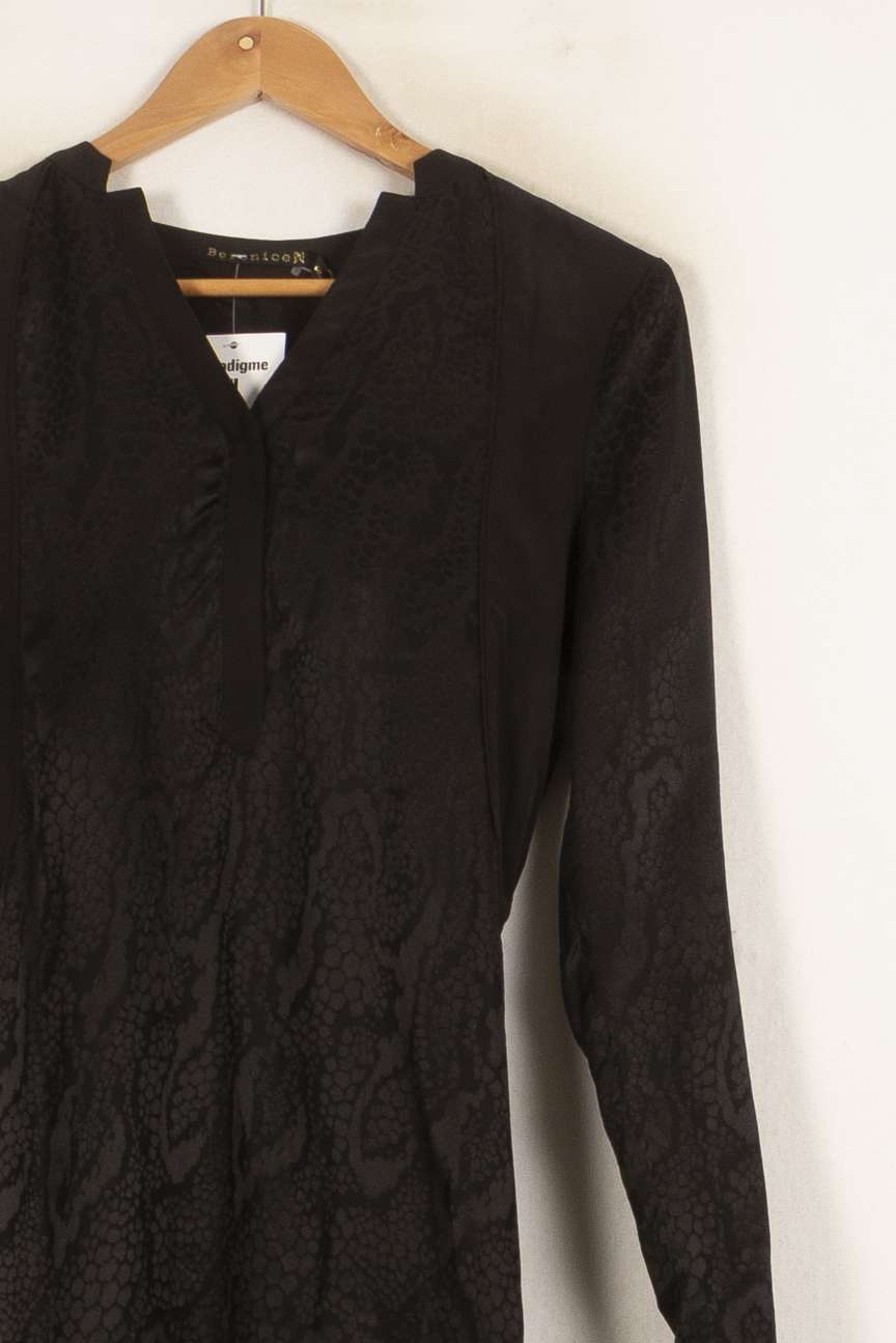 Robe Noire - Taille S/36 de la marque Bérénice | PARAD61165 - Vendu par Paradigme - Image 3