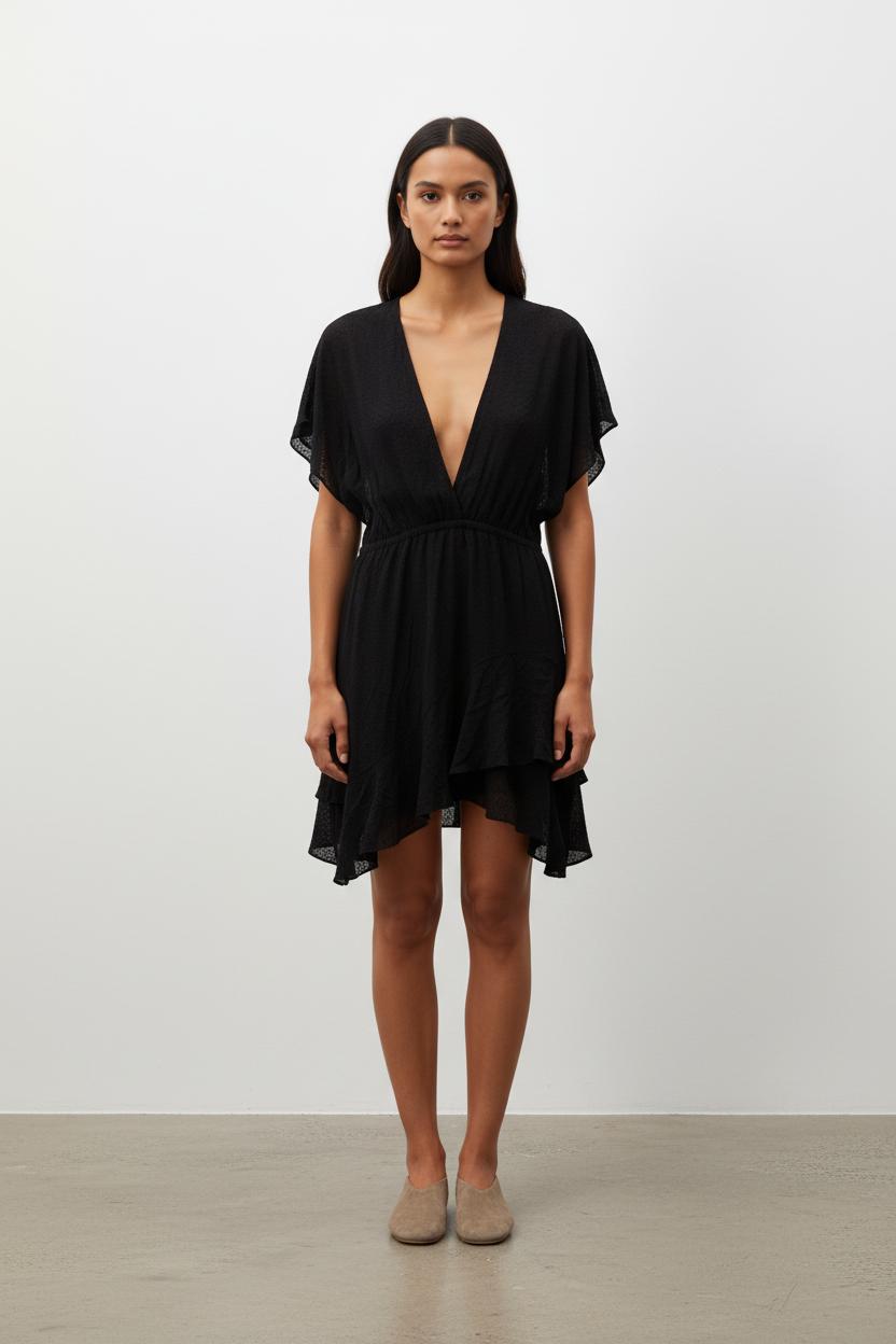 Robe Courte Noire - Taille S/36