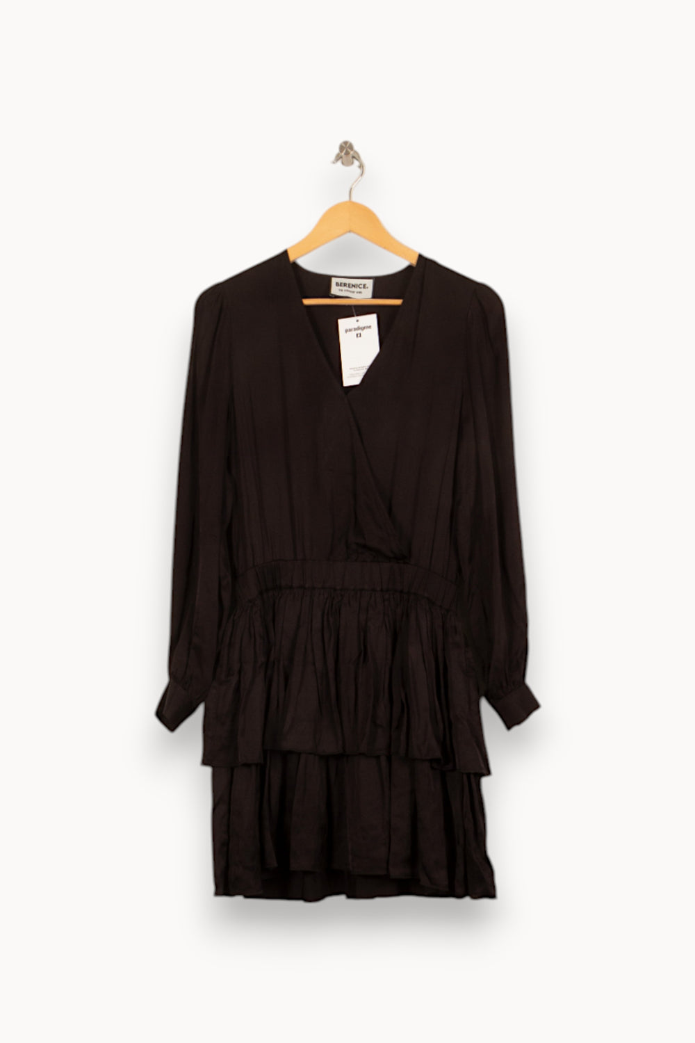 Robe Courte Noire - Taille S/36 de la marque Bérénice | PARAD61167 - Vendu par Paradigme - Image 2