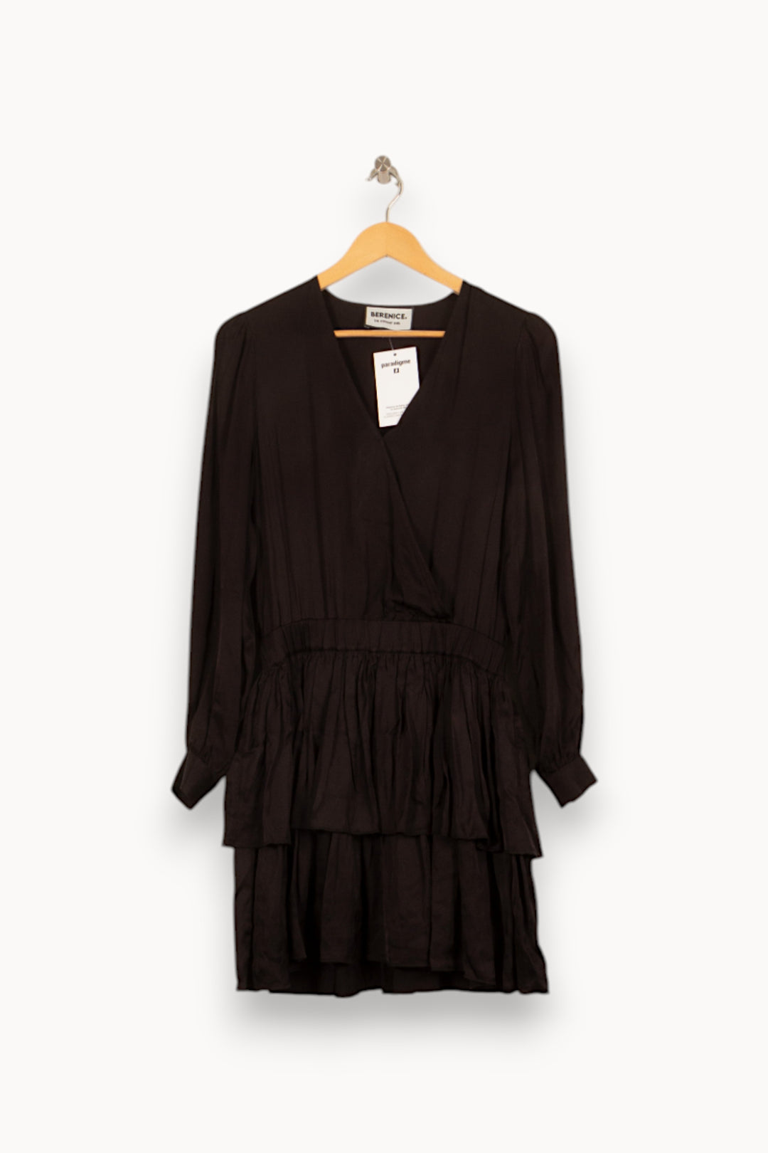 Robe Courte Noire - Taille S/36 de la marque Bérénice | PARAD61167 - Vendu par Paradigme - Image 2