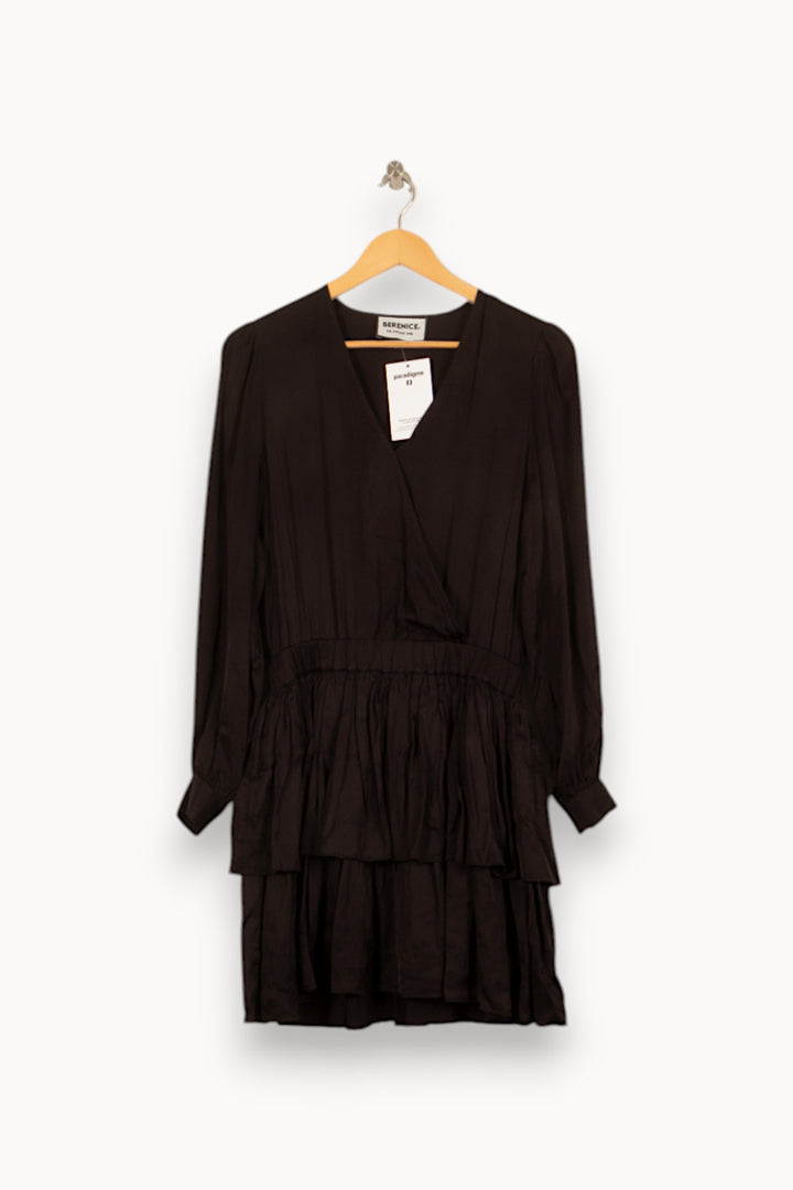 Robe Courte Noire - Taille S/36 de la marque Bérénice | PARAD61167 - Vendu par Paradigme - Image 2