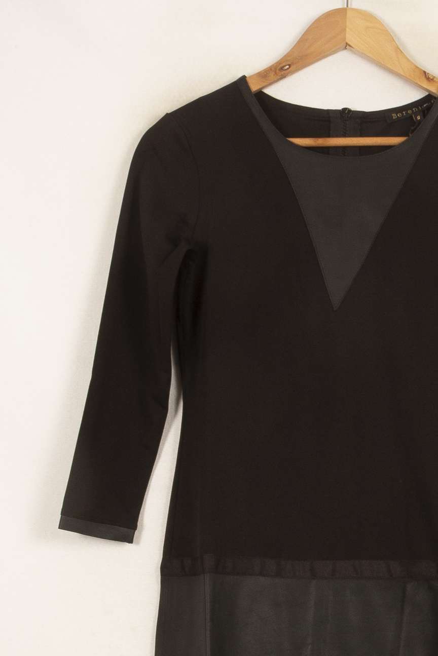 Robe Courte Noire - Taille S/36 de la marque Bérénice | PARAD61169 - Vendu par Paradigme - Image 3