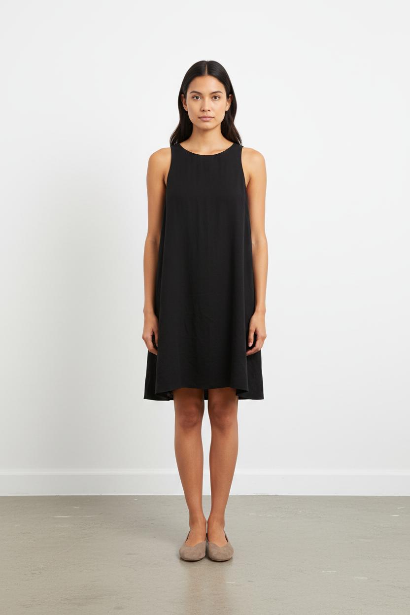 Robe Sans Manches Noire - Taille S/36