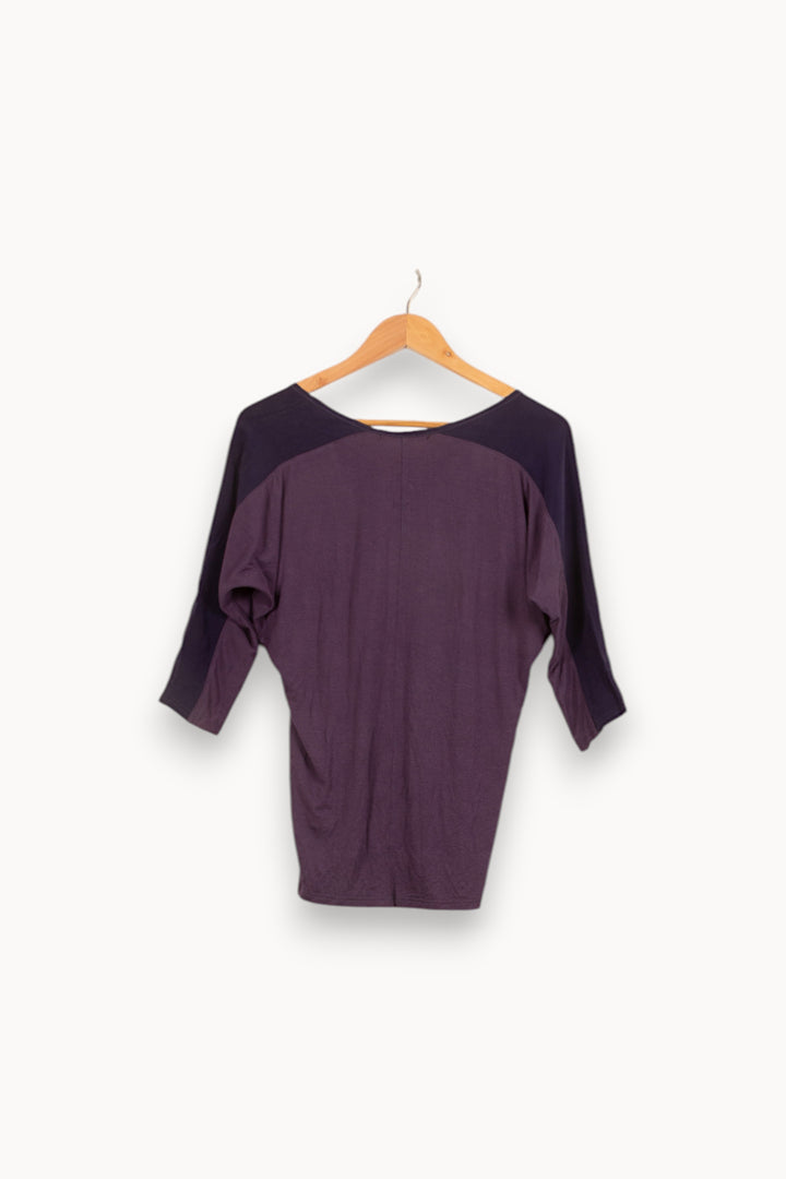 Tee-shirt Violet - Taille S/36 de la marque Bérénice | PARAD61177 - Vendu par Paradigme - Image 4