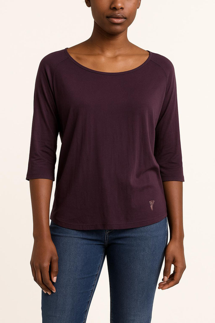 Tee-shirt Violet - Taille S/36 de la marque Bérénice | PARAD61177 - Vendu par Paradigme - Image 1