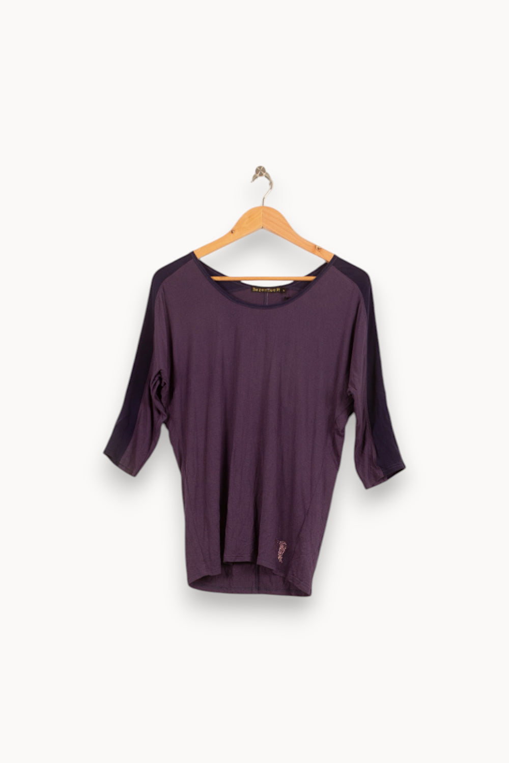 Tee-shirt Violet - Taille S/36 de la marque Bérénice | PARAD61177 - Vendu par Paradigme - Image 2