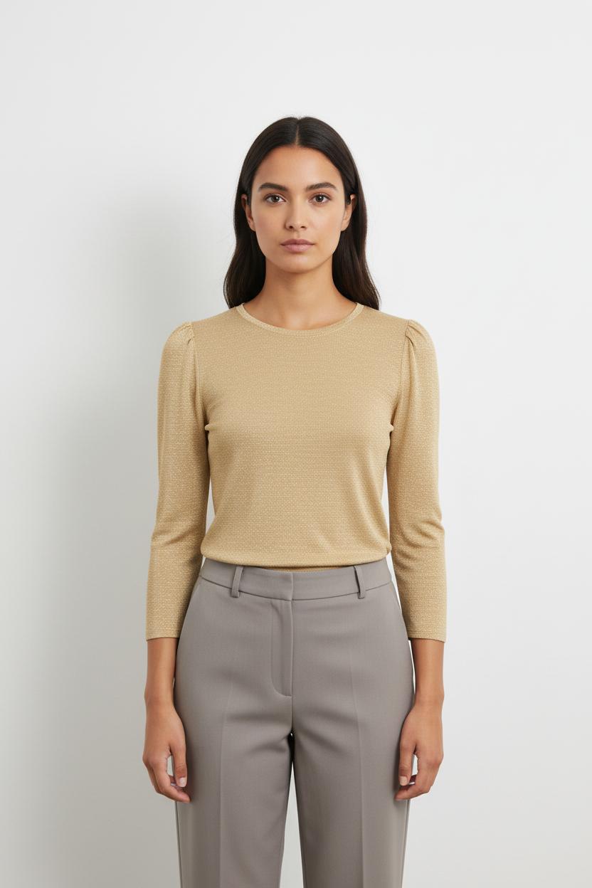 Pull Doré - Taille S/36