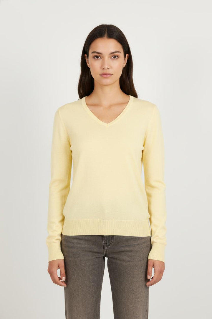 Pull Jaune - Taille XXS/32