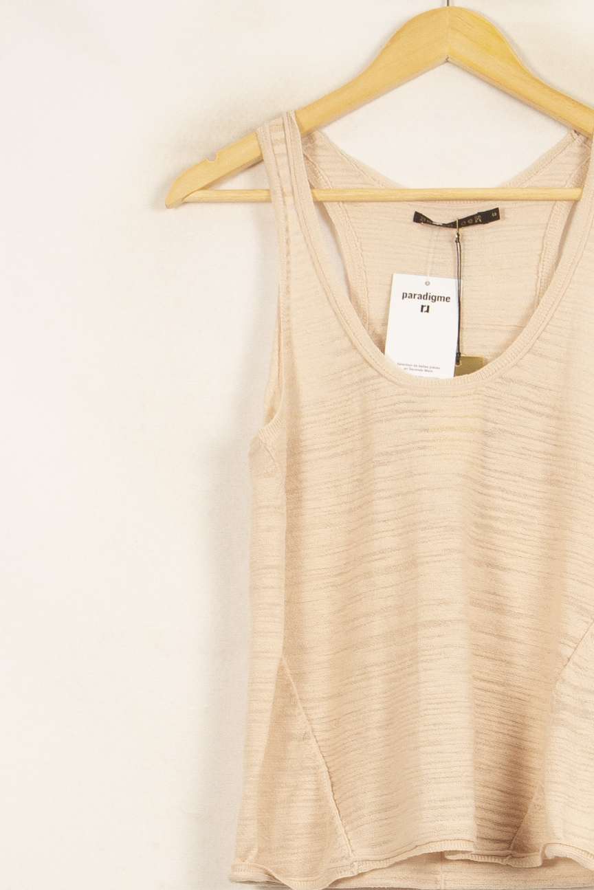 Débardeur Beige - Taille S/36 de la marque Bérénice | PARAD61198 - Vendu par Paradigme - Image 3