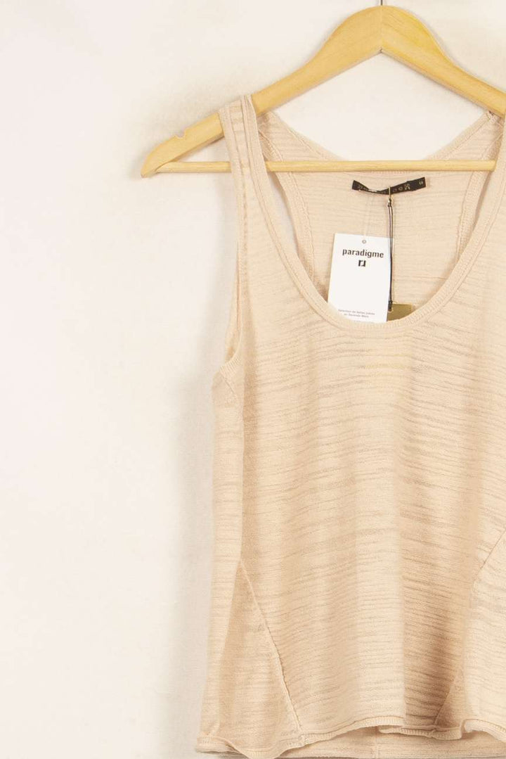 Débardeur Beige - Taille S/36 de la marque Bérénice | PARAD61198 - Vendu par Paradigme - Image 3