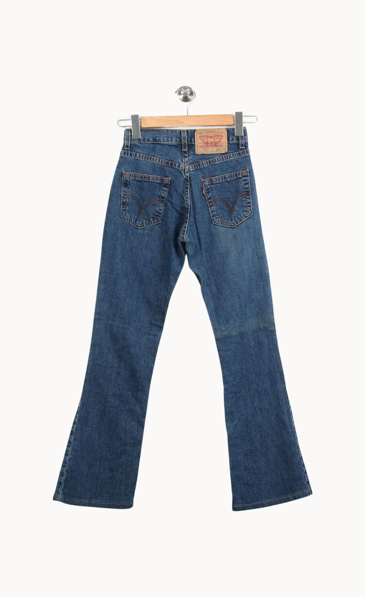 Jean Bootcut Bleu - Taille XXS/32 de la marque Levi's | PARAD61199 - Vendu par Paradigme - Image 4
