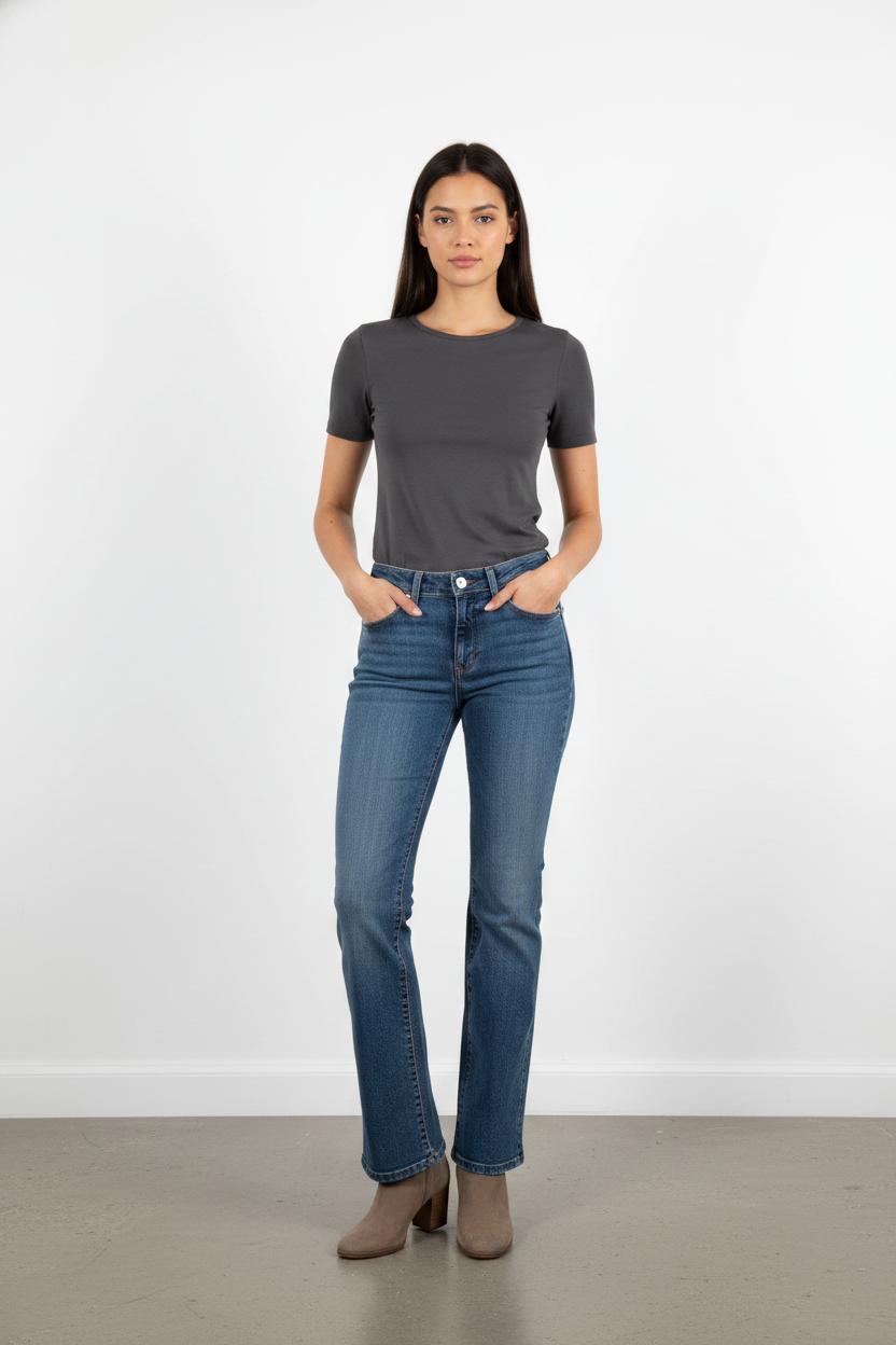 Jean Bootcut Bleu - Taille XXS/32