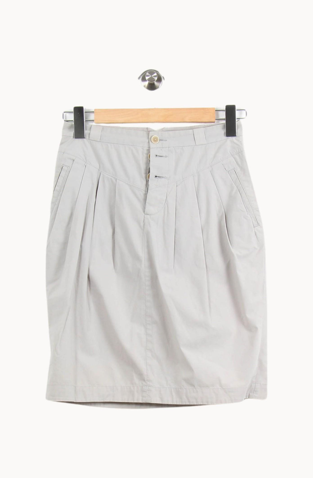 Jupe Droite Grise - Taille XS/34 de la marque One Step | PARAD61200 - Vendu par Paradigme - Image 2