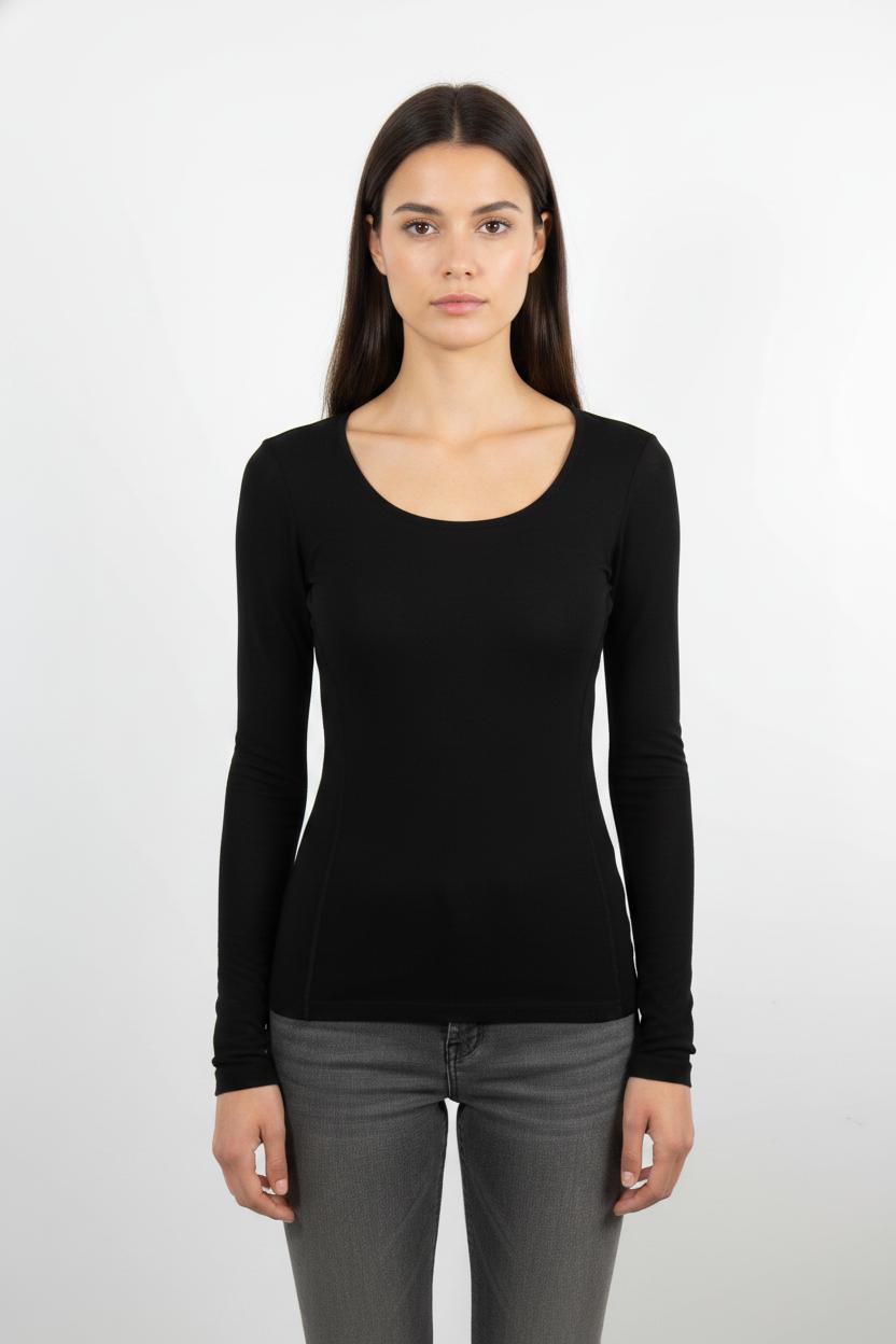 Pull Noir - Taille S/36
