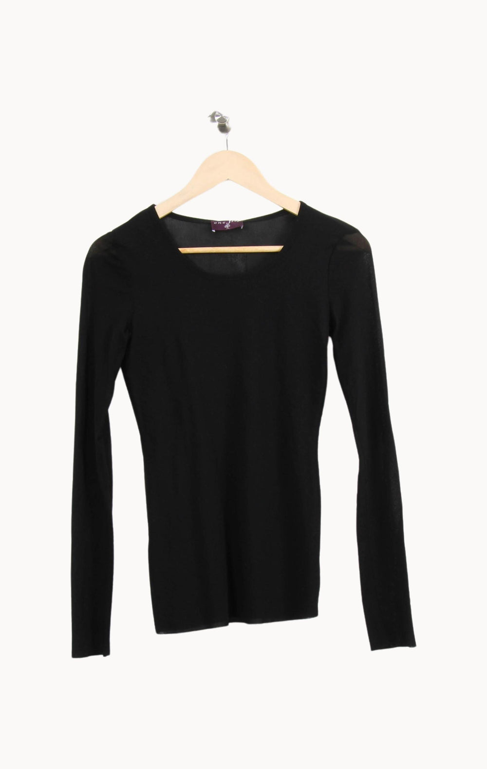 Pull Noir - Taille S/36 de la marque One Step | PARAD61201 - Vendu par Paradigme - Image 2