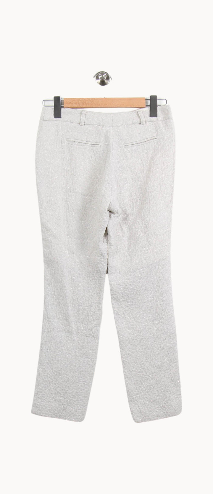 Pantalon Droit Beige - Taille S/36 de la marque ba&sh | PARAD61203 - Vendu par Paradigme - Image 4