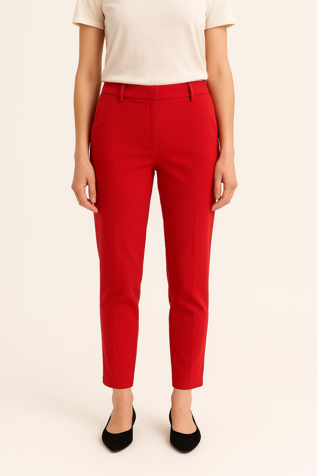Pantalon Rouge - Taille S/36 de la marque IKKS | PARAD61204 - Vendu par Paradigme - Image 1