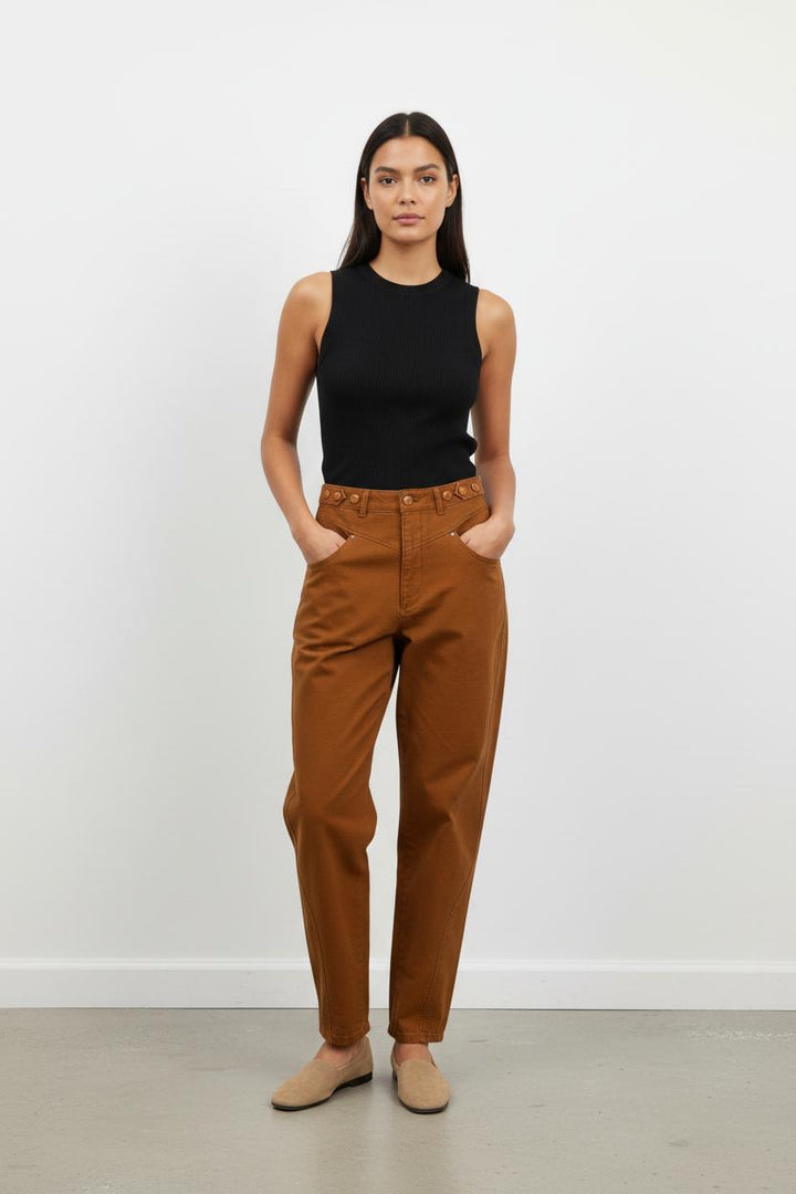Pantalon Marron - Taille S/36