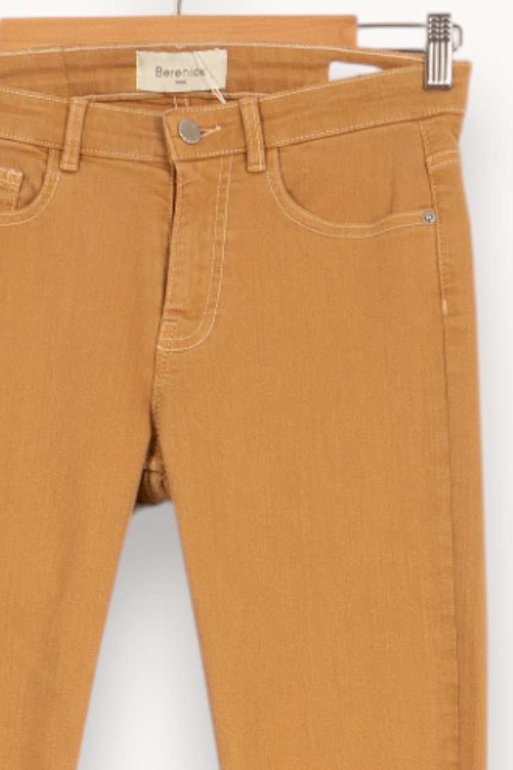 Jean Beige - Taille S/36 de la marque Bérénice | PARAD61212 - Vendu par Paradigme - Image 3